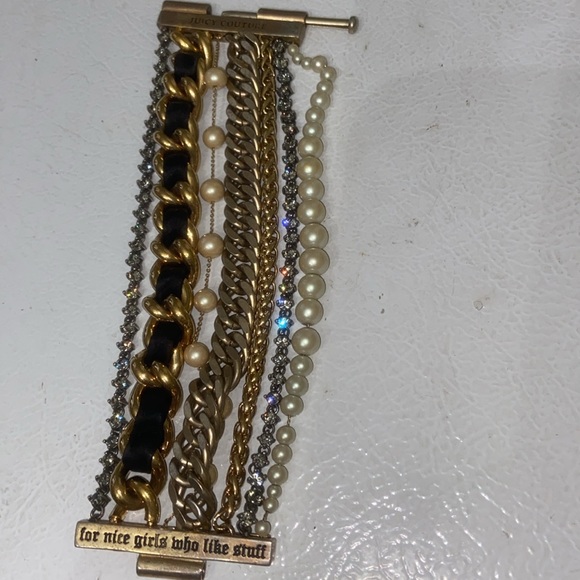 Juicy Couture Multi Strand Bracelet ( For Girls Who Like Nice Stuff) - Picture 2 of 8